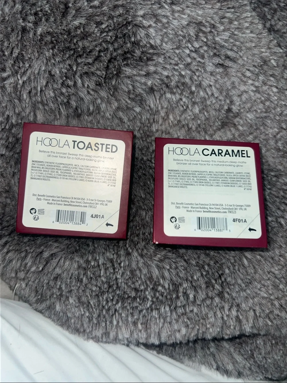 Benefit Hoola Duo Bronzer - Toasted (brick) & Caramel (gold)